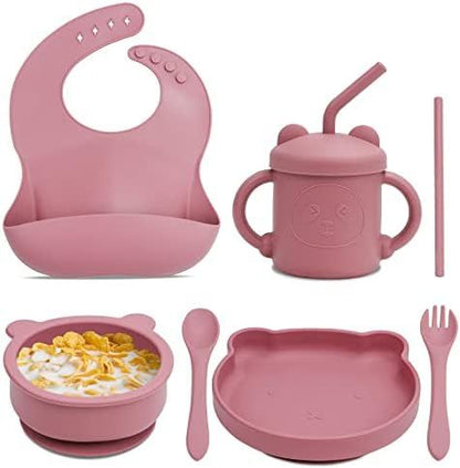 Set de Vajilla de Silicona para Bebé