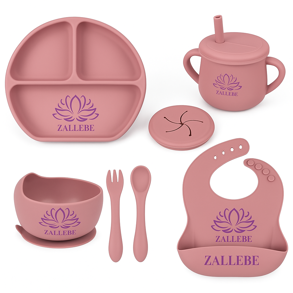 Set de Vajilla de Silicona para Bebé