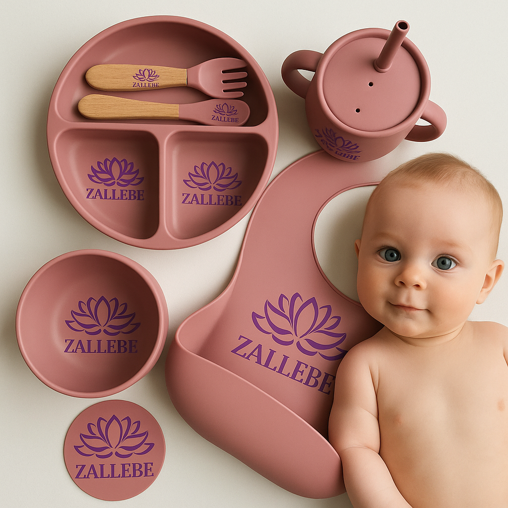 Set de Vajilla de Silicona para Bebé