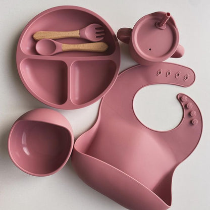 Set de Vajilla de Silicona para Bebé