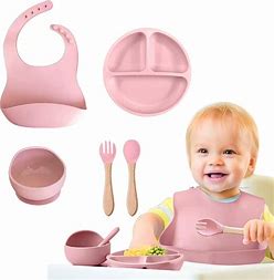 Set de Vajilla de Silicona para Bebé